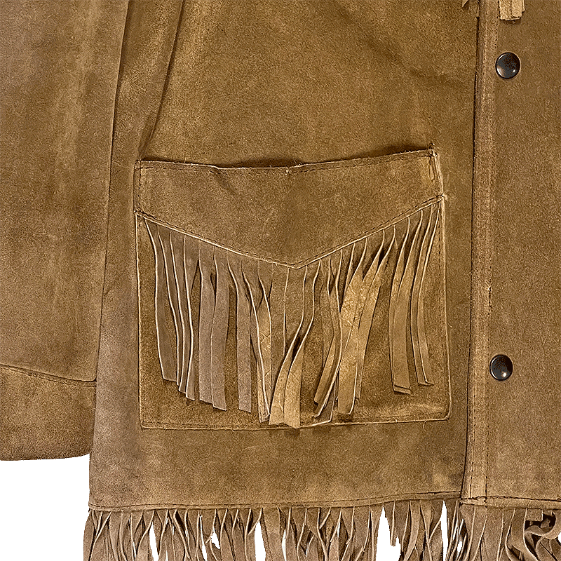 Fringed Suede Jacket