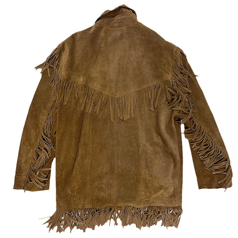 Fringed Suede Jacket