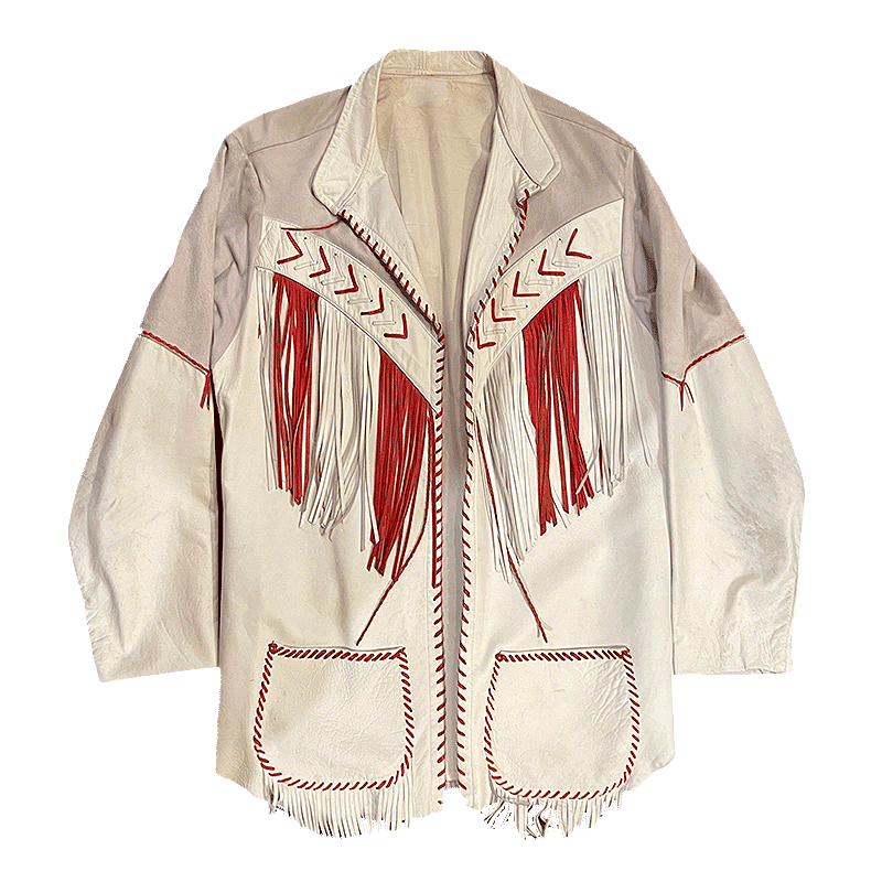 Fringed Leather Jacket