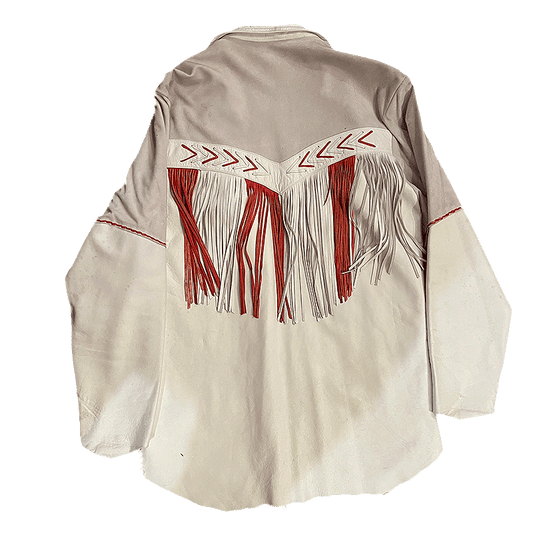 Fringed Leather Jacket