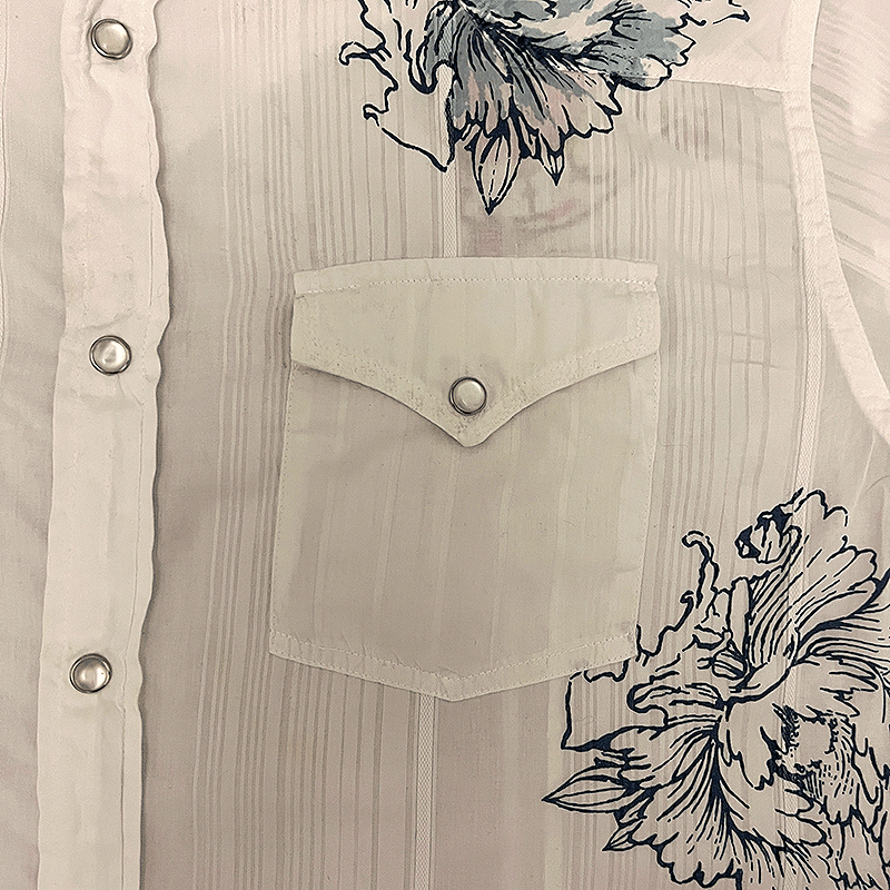 Printed Western Shirt