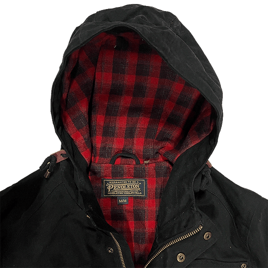 Wool-Lined Parka Coat