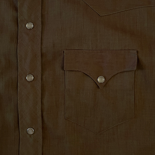 Cropped 1960s/1970s Western Shirt