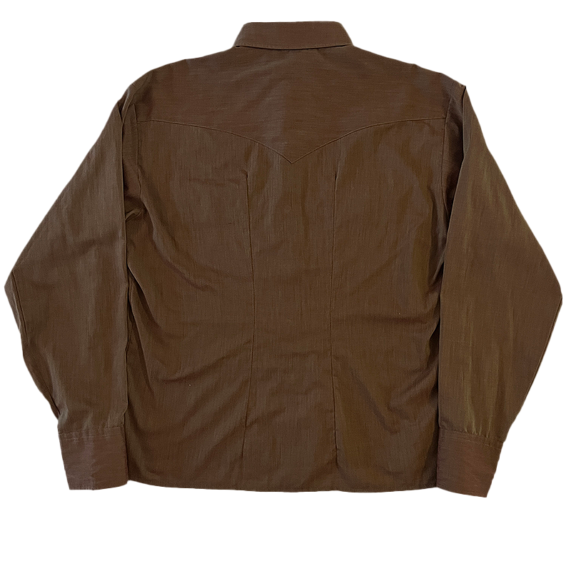 Cropped 1960s/1970s Western Shirt
