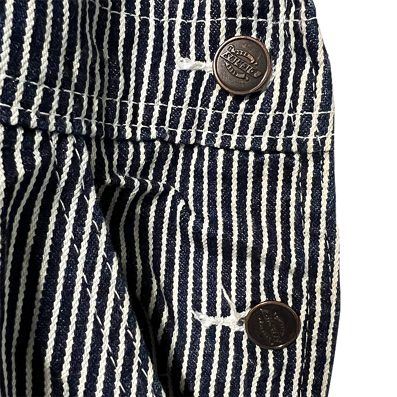 Hickory Stripe Bib Overalls