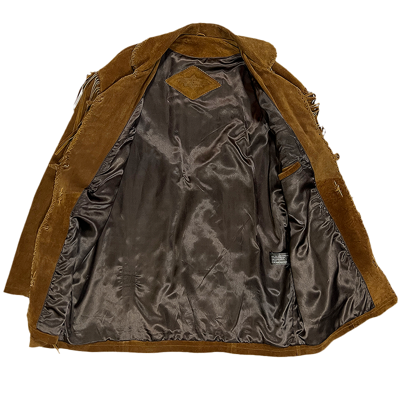 Fringed Suede Jacket