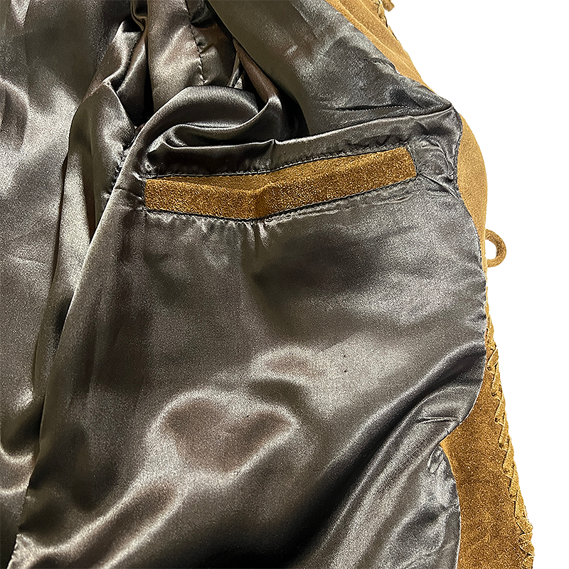 Fringed Suede Jacket