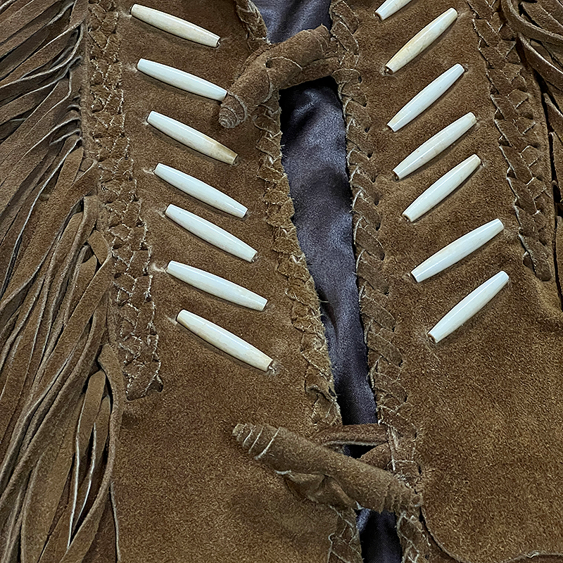 Fringed Suede Jacket