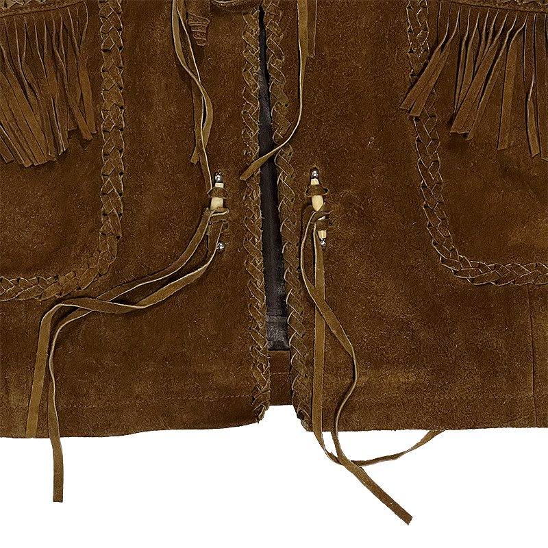 Fringed Suede Jacket