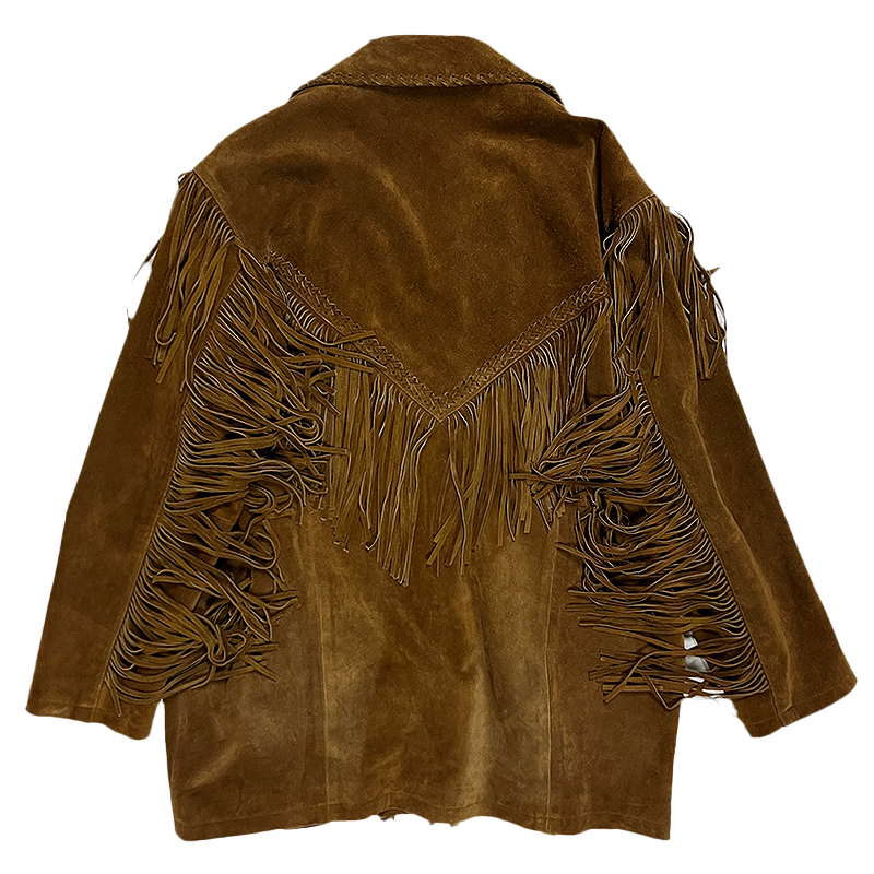 Fringed Suede Jacket
