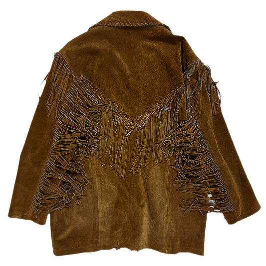 Fringed Suede Jacket