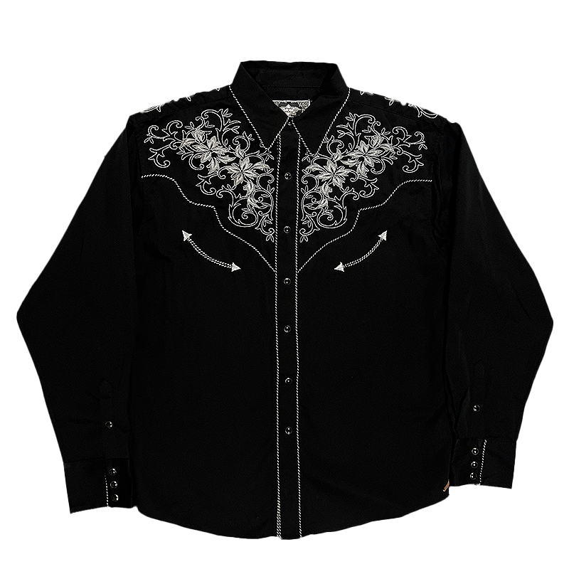 Embroidered Western Shirt