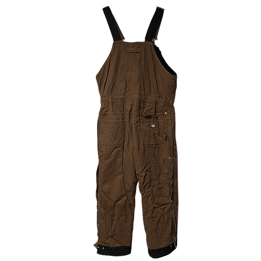 Fleece-Lined Duck Canvas Work Overall