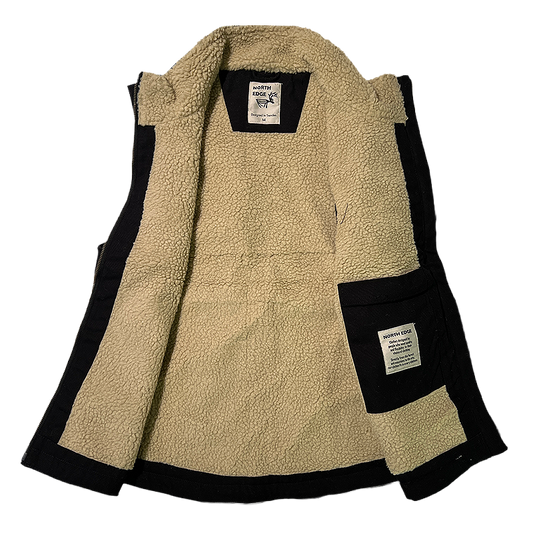 Sherpa-Lined Work Vest
