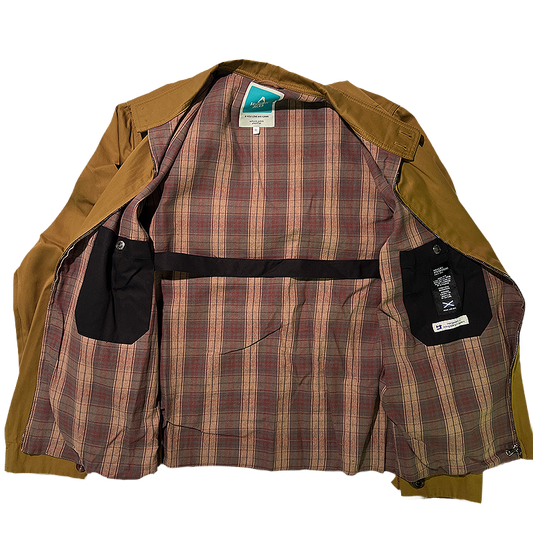 Waxed Cotton Blouson "Castor"