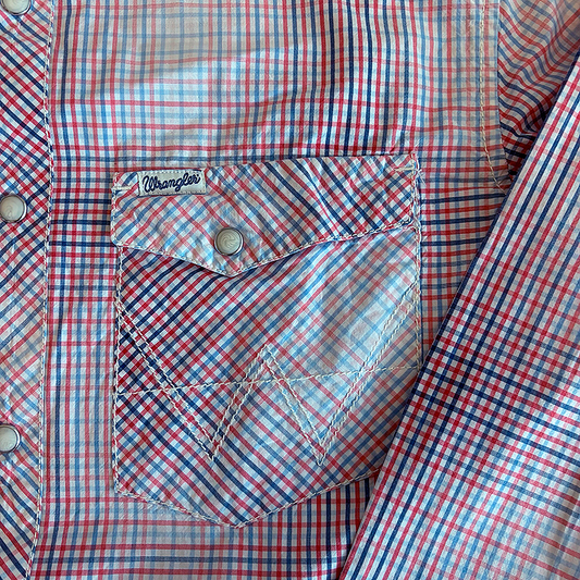 Distressed Western Shirt