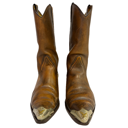 Western Boots With Toe Plates