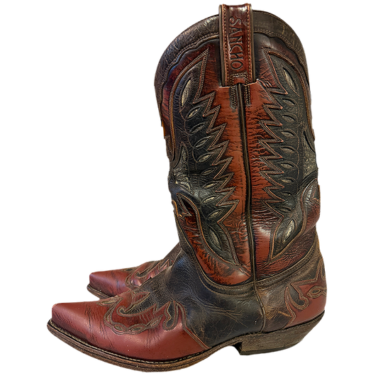 Two-Tone Western Boots