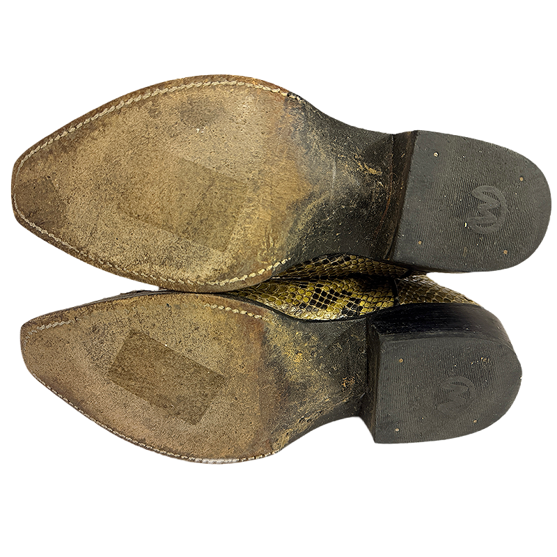 Snake Skin Boots