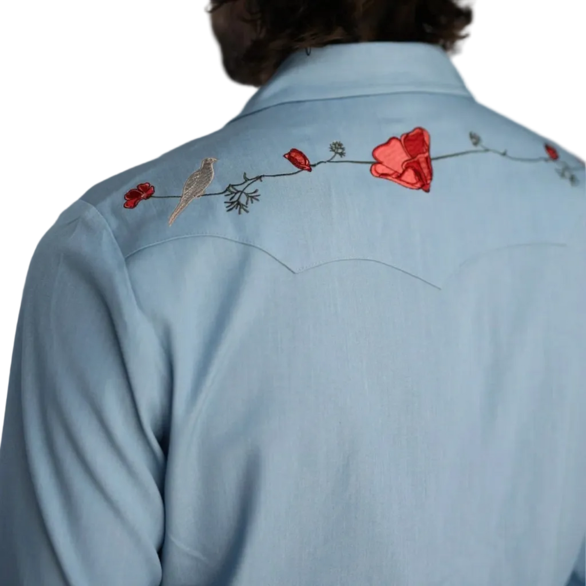 H Bar C x Gibson Dove Shirt, sininen