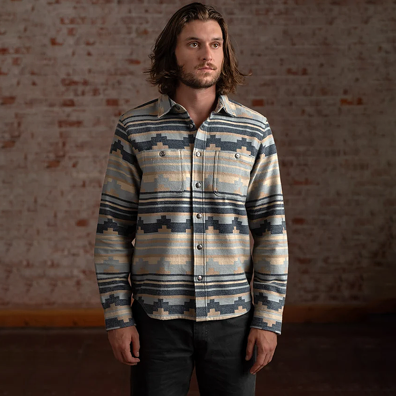 Salton Shirt, Blue