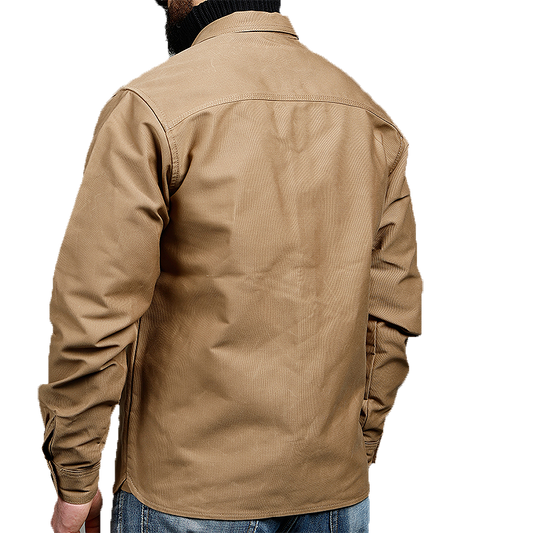 1967 CPO Shirt In Waxed Khaki