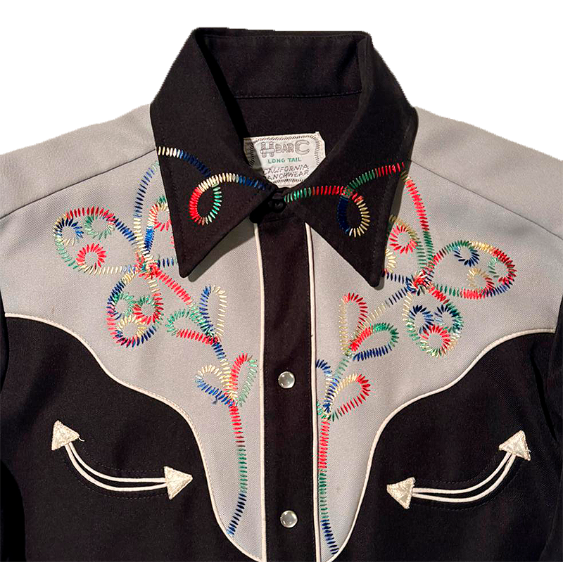 1960s Embroidered Western Shirt