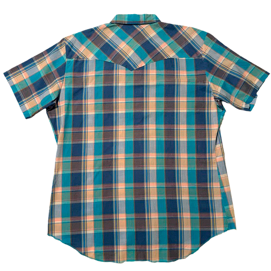 1990s Short Sleeve Western Shirt