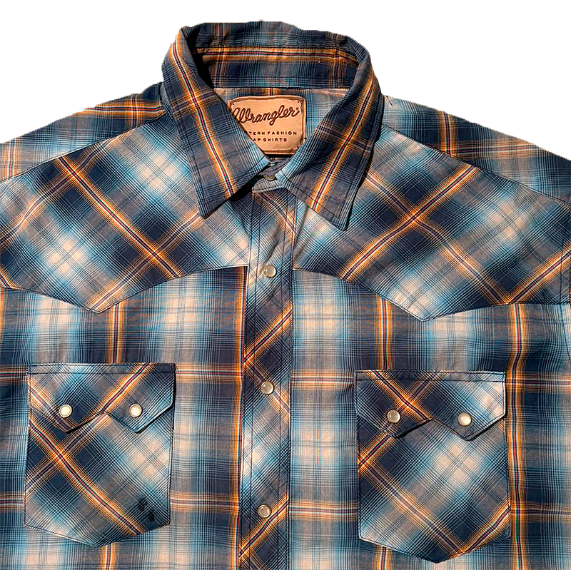 1980s Short Sleeve Western Shirt