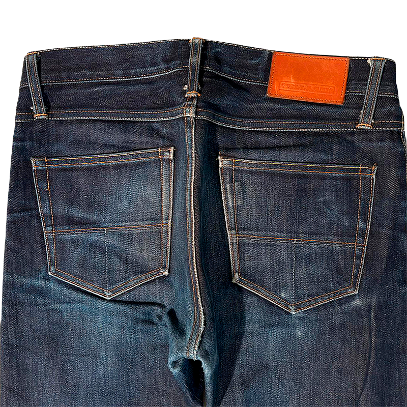 Elgin Mid-Rise Slim Tapered Selvedge Jeans