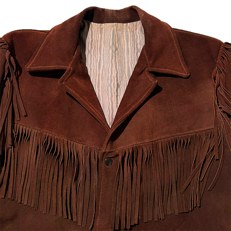 60s/70s Fringed Suede Jacket