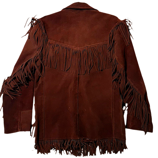 60s/70s Fringed Suede Jacket