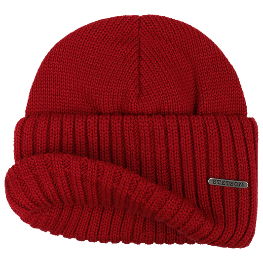 Northport Knit Hat, Red