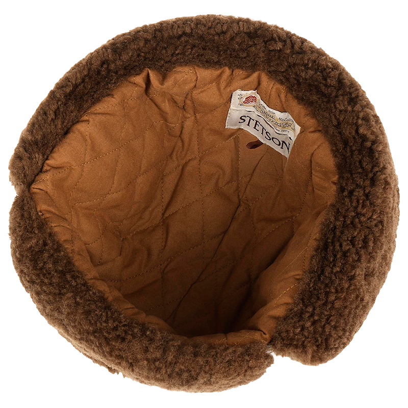 Waxed Denim Aviator Hat