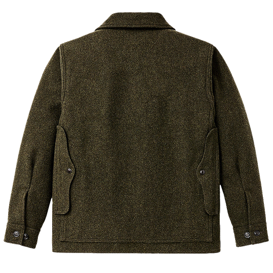 Mackinaw Wool Cruiser Jacket, Forest Green