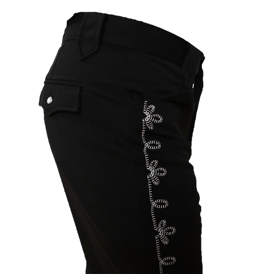 Bolero Pants, Black