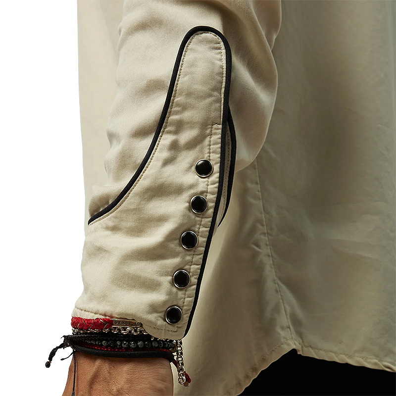 San Juan Western Shirt, Off-White