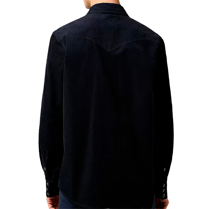 Western Cord Shirt, Black
