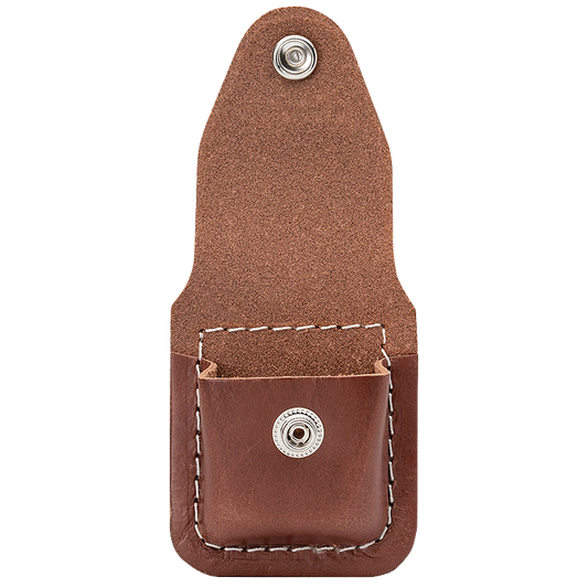 Lighter Pouch, Brown Leather