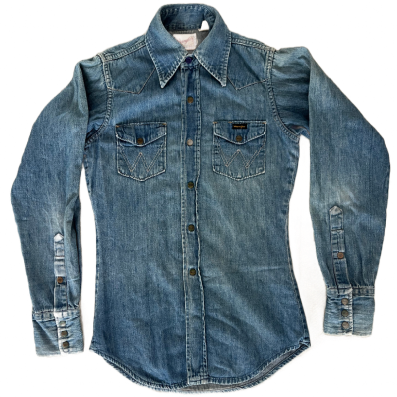 1970s Women's Denim Shirt