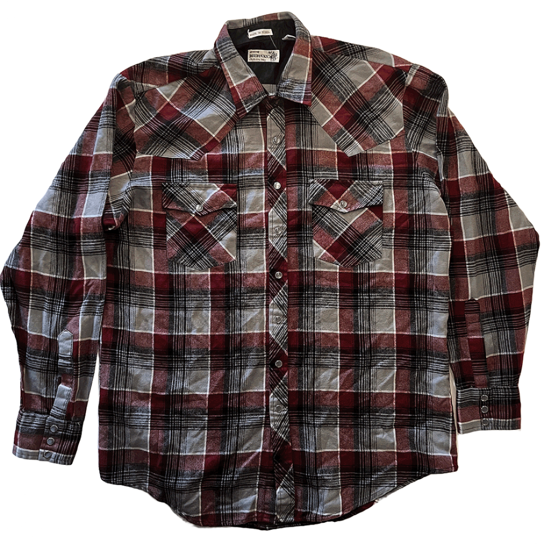 1970s Western Flannel Shirt