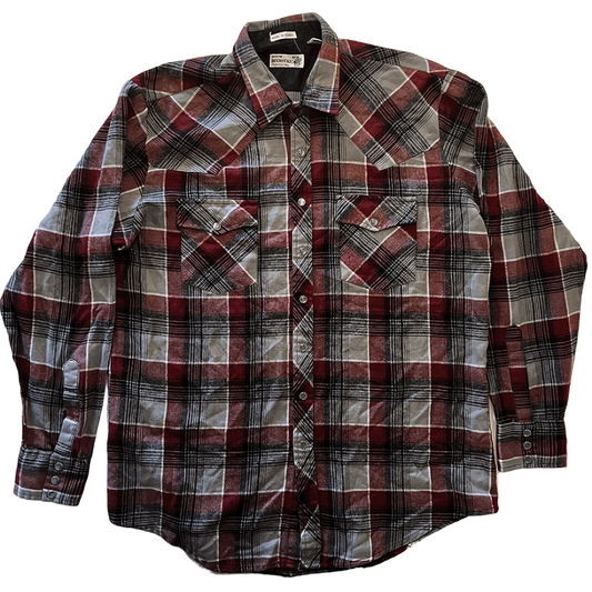 1970s Western Flannel Shirt