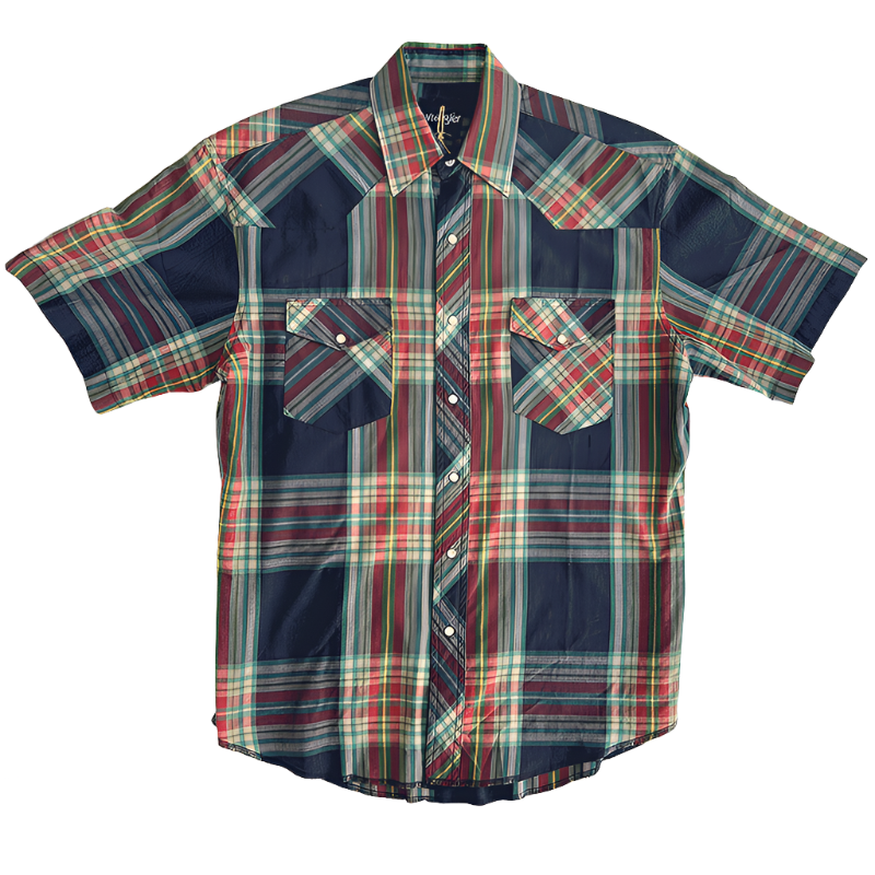 1990s Short Sleeve Western Shirt