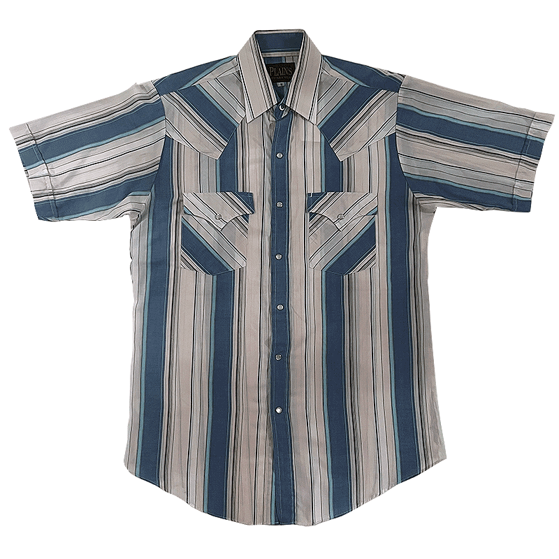 1970s Short Sleeve Western Shirt