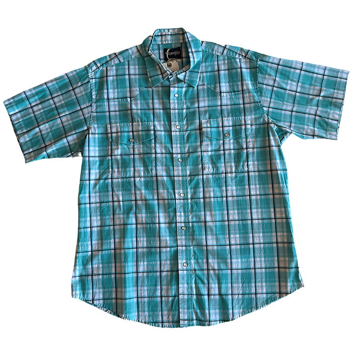 1990s Short Sleeve Western Shirt