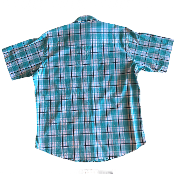 1990s Short Sleeve Western Shirt