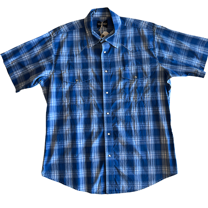 1990s Short Sleeve Western Shirt