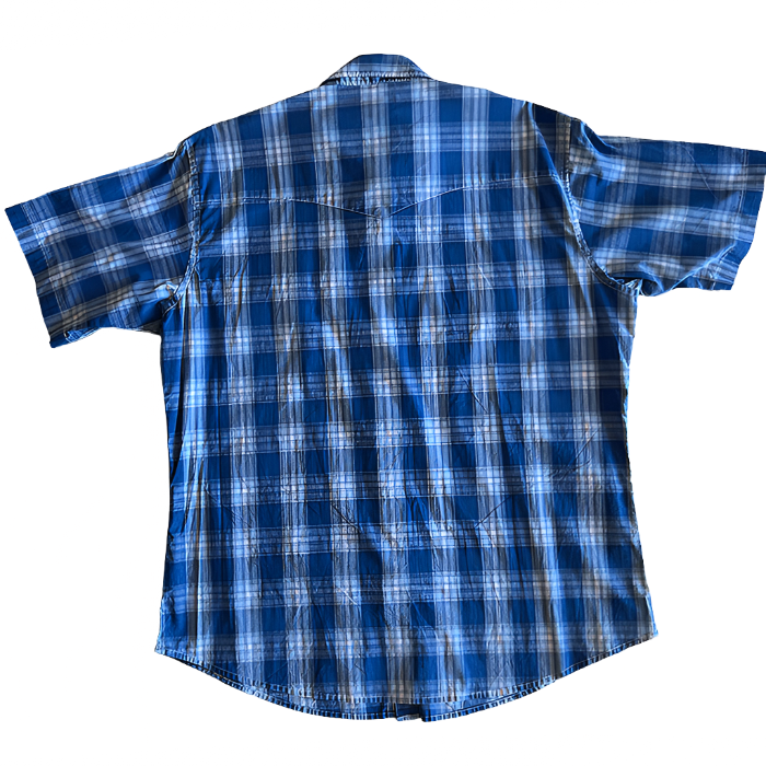 1990s Short Sleeve Western Shirt