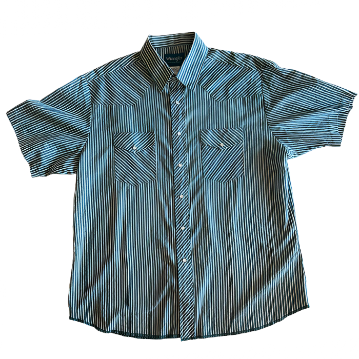 1990s Short Sleeve Western Shirt