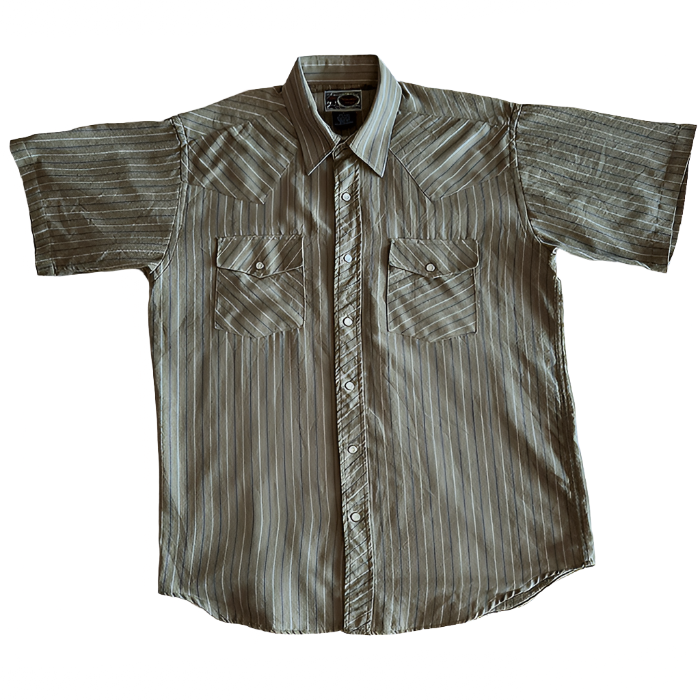 Short Sleeve Western Flannel